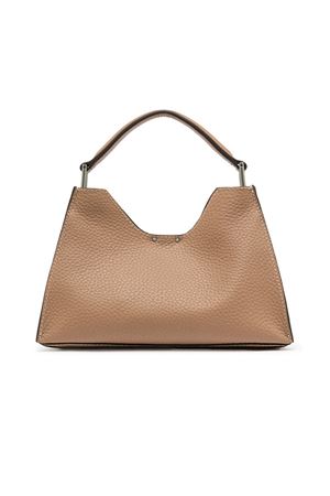 Borsa Aurora in pelle martellata grana maxi cipria GIANNI CHIARINI | BS12315RNGDBL5313